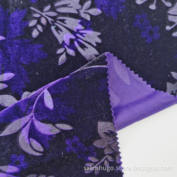 Well Transported Crushed Velvet Fabric Good Sales